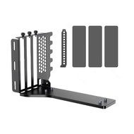 [IpvCQZ]Graphics Card Holder Vertical Mount 90 Degree Steering Bracket GPU Mounting Support
