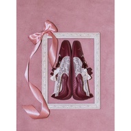 PUMA Speedcat Ballet Lace Maroon Burgundy Ruby Shimmer Frosted Ivory - 100% Original Guarantee