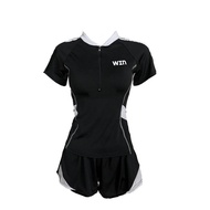 2025 Athletic Swimsuit 2-Piece: Conservative Tankini and Swim Shorts for Teens