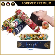 (FOREVER PREMIUM) Wormwood Cylindrical Cervical Neck Pillow Bolster Side Sleeping Cushion Bed Pillow