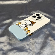 Snoopy Phone Case Suitable for: iPhone11 12 13 14 13pro 13promax 14promax iPhone15 15promax Shock-re