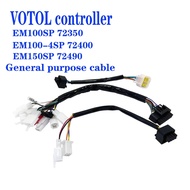 VOTOL EM100 EM150 72350 72400 72490 Electric Scooter Electric motorcycle controller General purpose 