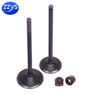 For Honda AX-1 88-90 NX250 Dominator 88-93 KW3 Motorcycle Intake Valve and Exhaust Valve Set