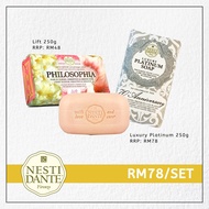 70th ANNIVERSARY PLATINUM SOAP 250G + LIFT 250G