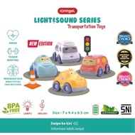 Children's toy fire engine transportation and taxi iQ angel transportation car toys