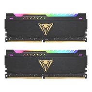 16GB (8GBx2) DDR4 3200MHz RAM (หน่วยความจำ) PATRIOT VIPER STEEL RGB DDR4 (BLACK) (PVSR416G320C8K) // แรมสำหรับคอมพิวเตอร์ PC