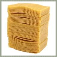 ( S U Z B )50PCS Beekeeping Hive Beekeeping Honeycomb Foundation Frame Hive Garden Hive Beekeeping T