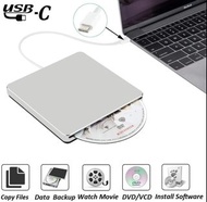 External DVD Burner Drive USB 3.0/Type-C Optical Drve Slim Slot-in CD/DVD+/-RW Burner Player USB C S