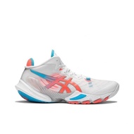 (ASICs) [Hot-Asics] Asics metarose MEN'S anti-slip breathable low cut volleyball shoes (White Blue R