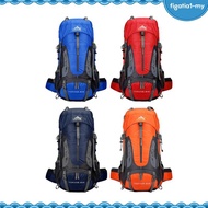 [figatia1] Hiking Backpack 70 Liter Breathable Mesh Ergonomic Rucksack Camping Bag Waterproof Backpa