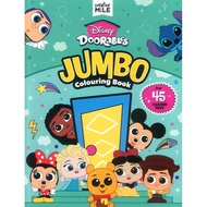 (BBW) DISNEY DOORABLES JUMBO COLOURING BOOK (UB)