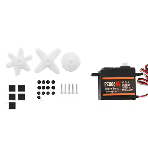 EMAX ES3054 HV ES3005 HV ES09MD HV ES08MA HV Gear Digital Servo For MINI Car Robot Boat Airplane Tru