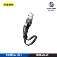 Baseus Nimble Cable USB to Type C 23cm Data Cable Transfer Powerbank Cable Charger HP