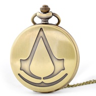 Anime Cartoon Pocket Watch Avengers Stone Watch Children Necklace Pocket Watch Flip Pocket Watch-CC 