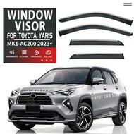 Suitable for TOYOTA YARIS CROSS special car window visor,car door rain guard,car rain shield,side do