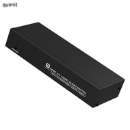 QUIM 8-way Composite RCA AV Splitter 1X8 Video 1 in 8 out Splitter Distributor HDTV