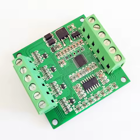 4-channel PWM to 0-5v Converter Module 10Hz to 3KHz PWM to 0-10V Voltage Signal Conditioner High Pre