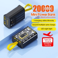 [SG Ready Stock] Power Bank Super Fast Charging 20000mAh Powerbank Fast Charging Power Bank Charger Support