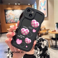 [GH05] SOFTCASE GELOMBANG HITAM MOTIF PITA PINK LUCU FOR SAMSUNG A04 A10S A01 A02S A34 33 A32 A50 A51 A52 A54 A53 A71 A72 A73 A13 A12 A11 M11 A04E A03 A32 - CASE SAMSUNG GELOMBANG - CASE WAVE SAMSUNG - KESING SAMSUNG GELOMBANG - MIKA GELOMBANG - DREAMCASE