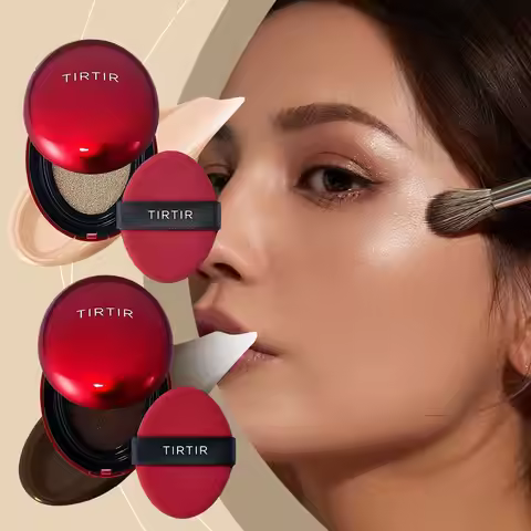 TIRTIR Cushion Foundation Compact Spray High Coverage Long-lasting Fit Sunscreen Original Korean Hot