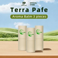 Terra Pafe Aroma Balm (3 pieces) - Fresh and Relaxing Scent, Convenient to Carry, Air Freshener
