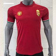 Home Stadium Short Sleeve Football Jersey Hungary Team 10 Number Sobotsoley Sport Casual Polyester F
