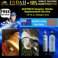 Sand Replacement Service for WATERCO W250 W300 MKII Filter Media - WATERCO ZEOPLUS Servis Tukar Pasi
