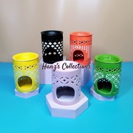 Wax warmer burner for candle Ceramic oil burner berwarna wax burner colour burner fancy burner