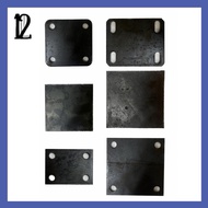 MILD STEEL PLATE / BASE PLATE / TAPAK BESI WELDING / PAPAN BESI RUMAH PAGAR / SQUARE PLATE GATE BRAC