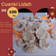 Tahu Gepeng Geprek isi 100 pcs toping seblak baso Aci baso cuanki mie instan baso malang