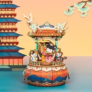 若来（Rolife）八音盒模型拼图玩具亲子互动创意解压古风音乐盒男孩女孩生日礼物 【古风八音盒】【凤初舞】【音乐：凤求凰】