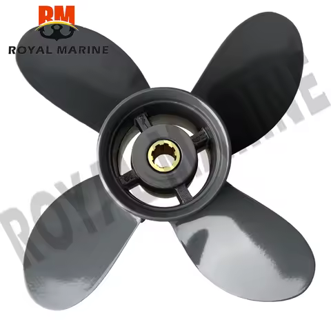 Propeller 9 1/4X10 For Honda and Yamaha Outboard BF8D BF9.9D BF9.9 BF15A BF15D BF20 8 Splines 58134-