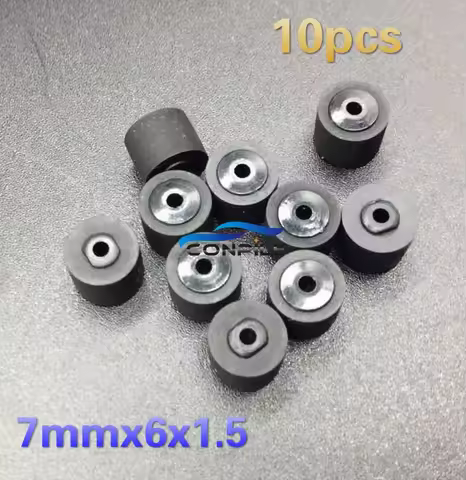10pcs 7mmx6x1.5 pinch roller for Sony WM-702 701 F702 F707 WM-F707 WM-R707 WM-701C WM-702 cassette d