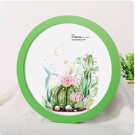 全城熱賣 - 圓形掛牆 相框 畫框【圓形-綠色（不含畫芯）】【16吋（可放直徑40.6cm）圓形】