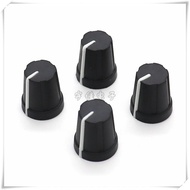 【Deal】 10 Pieces 14*16mm 0 Degree Half Shaft Rubber Knob Potentiometer Rotary Encoder Volume Switch 