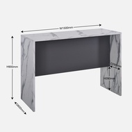 [SIAP PASANG] Como Home 4/5ft VENA Island Table with Drawers | Kitchen Island with Storage | Almari 