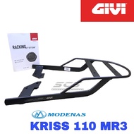Monorack Givi Modenas KRISS 110 MR3 Advance Rack 100% Original GIVI Monorack Kriss 110 MR3 Accessori