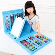 Ready Stock 💥 150/208pcs Kids Painting Pen Colour Crayon Market Pencil Drawing Art Set