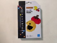全新 日本 Nanoblock NBCC_105 Pac-man & Cherry 食鬼 與 櫻桃＿Kawada (微型Lego)