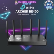 TP Link Archer BE400 BE6500 Dual-Band Wi-Fi 7 Router