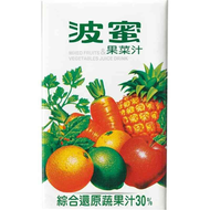 波蜜果菜汁TP250ml*24_箱購