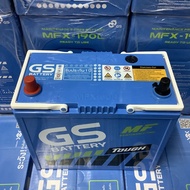 แบตเตอรี่รถยนต์ GS รุ่น MFX 60L MFX 60R (แบตเตอรี่กึ่งน้ำกึ่งแห้ง) 50 แอมป์ MFX60L MFX60R