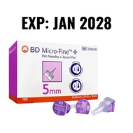 BD Micro Fine Pen Needle 31G x 5mm 100's 320470