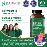 Detox [Ultimate 15 Days Colon Detox Enzyme] with Acai Berry Inulin - Max Detox