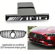 1pc AMG Small Emblem Front Grille, GT Front Grille, AMG Logo Modified Front Grille, AMG Small Badge,