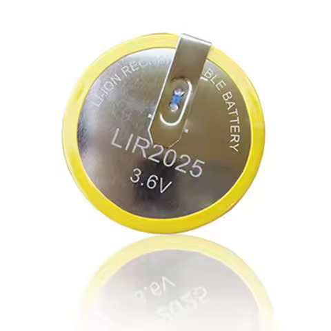 LIR2025 Rechargeable Battery 3.6V Remote Car Key Shell Cover Button Battery