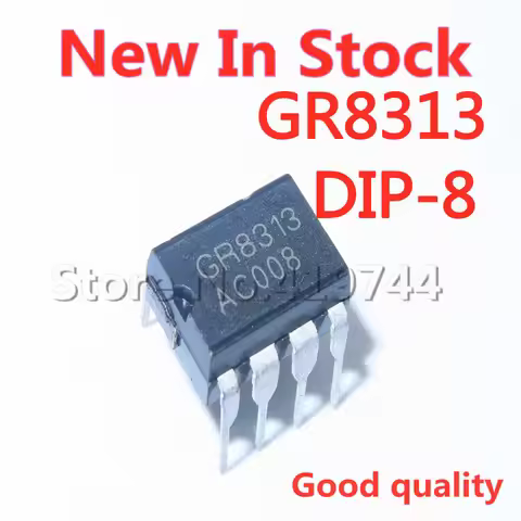 5PCS/LOT GR8313 GR8313TJG DIP-8 LCD power management chip In Stock NEW original IC