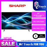 SHARP HJ6000X 4K HDR GOOGLE TV Smart LED TV Ultra Clarity Display | Dolby VISION / ATMOS [ 50 4TC50H