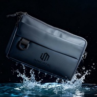 Men's Waterproof Black Sling Bag Sling Bag Man