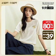 GIORDANO Women Apparel Warm Weather Apparel Moderate Thickness Apparel Slight Elasticity Apparel 183